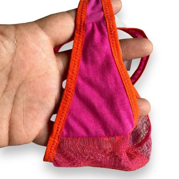 NWT La Perla Studio Pink Camelia Bra and Thong Set Size 36B/Medium - Picture 11 of 16